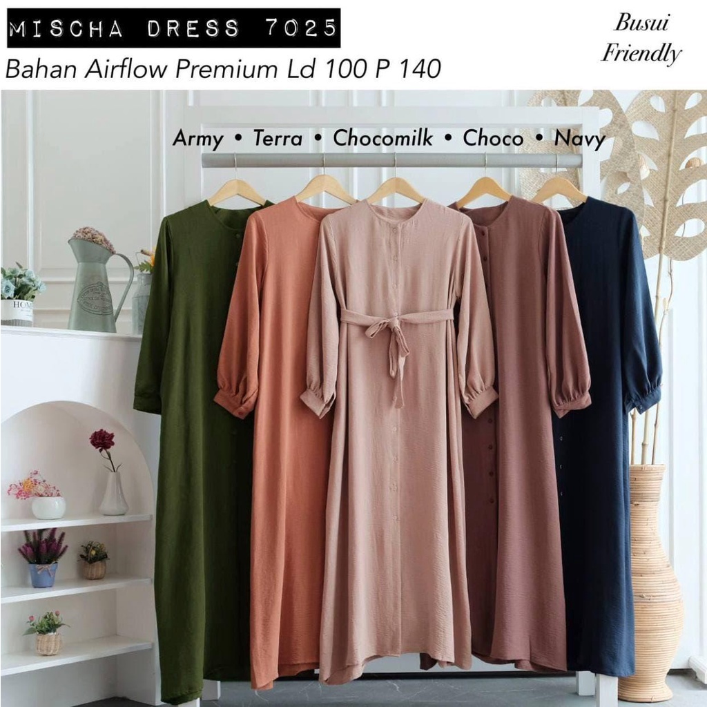 MISCHA DRESS / DRESS KONDANGAN / DRESS SIMPLE / BUSUI FRIENDLY