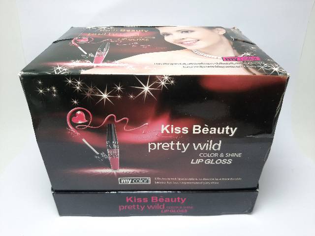 LIP GLOSS KISS BEAUTY PRETTY WILD LUSINAN