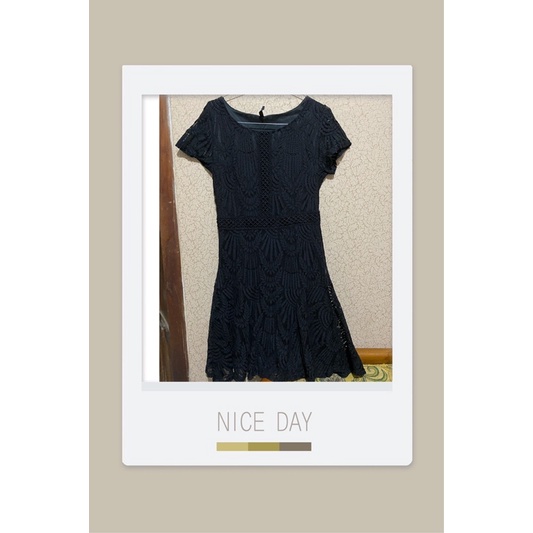 Cavalier Dress Hitam