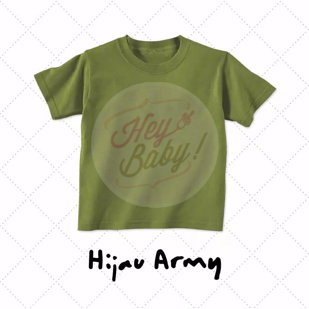 NUZ PROMO 6.6 plazababyku  E5 KAOS POLOS ANAK ADEM NYAMAN BAHAN KATUN KAOS ANAK MURAH 1-4 TAHUN