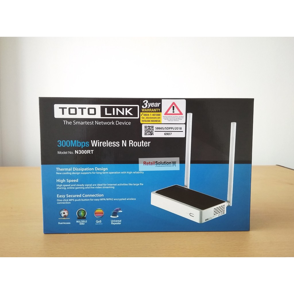 TOTOLINK N300RT Wireless N Router 300Mbps