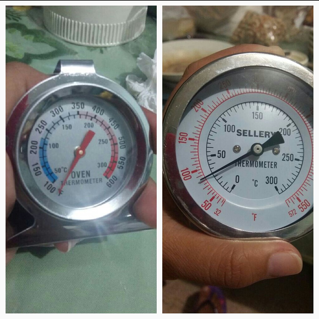 Termometer tanam untuk oven