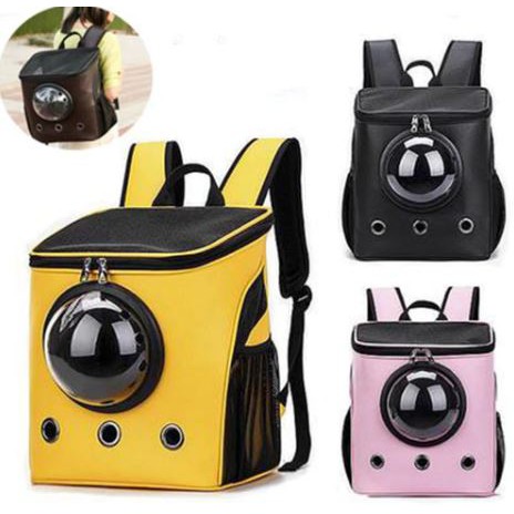 TAS RANSEL ASTRONOT POLOS TAS TRAVEL KUCING ANJING PET BAG