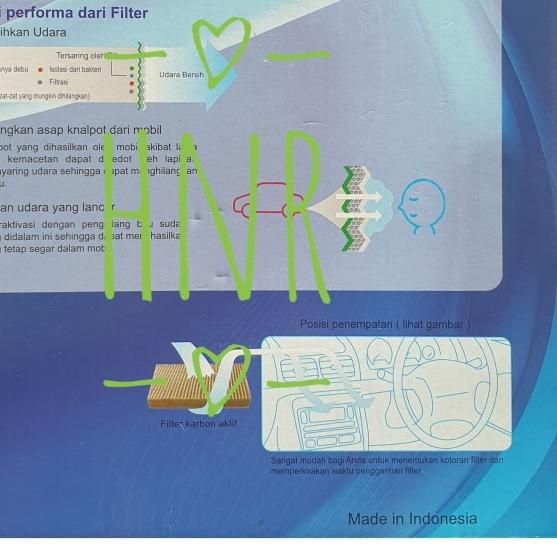 ❆ Paket Filter AC MOBIL DAN Tutup KABIN TOYOTA INNOVA FORTUNER HILUX ✲