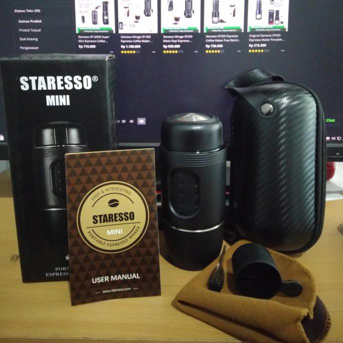 Staresso Sp-200M Super Mini Espresso Coffee Maker Sp-200 Mini Tobeindah