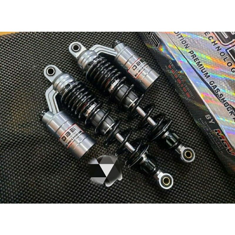 SHOCKBREAKER TABUNG DBS/8894 GP-SERIES MOTOR BEBEK RX KING-SUPRA-MEGAPRO-KARISMA-REVO-JUPITER Z-VEGA-BLACK/TITANIUM