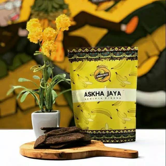 

Keripik pisang lampung rasa cokelat . keripik coklat