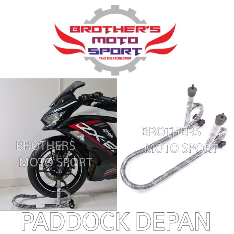 paddock depan standar paddock depan ninja250 z250 er6 zx25R rr mono