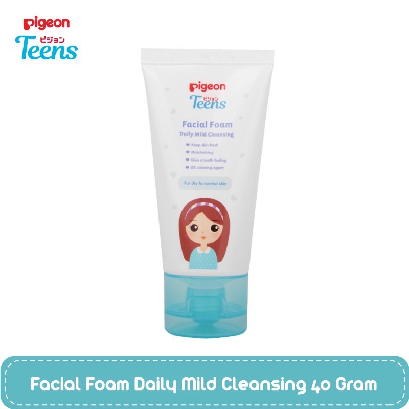 PIGEON FACIAL FOAM DAILY MILD CLEANSING 40Ml