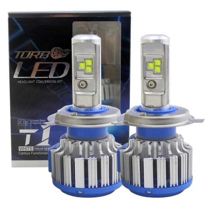 *Otomotif* Turbo LED T1 H4 HB3 H11 HB4 H1 H7 LED HID TurboLEd