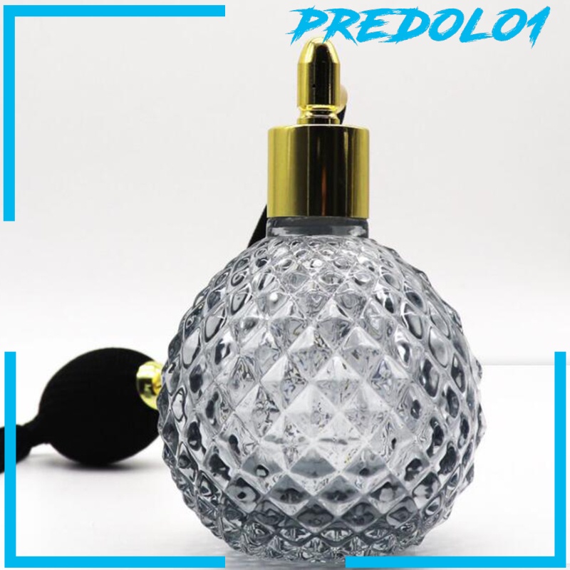 (Predolo1) Botol Parfum Spray Atomizer Model Vintage Dengan Rumbai Panjang