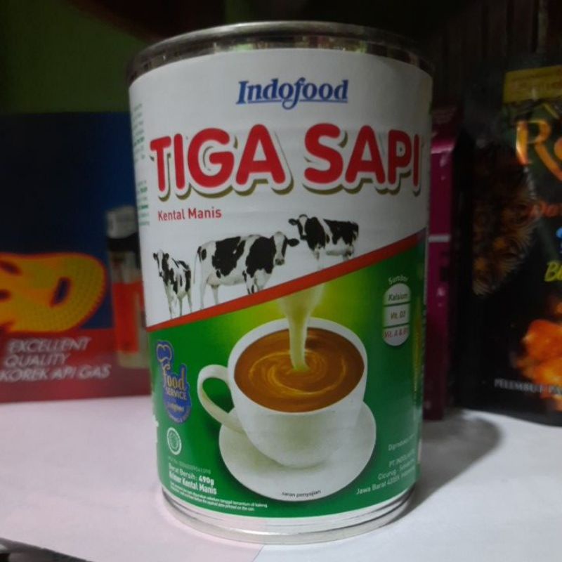 

Tiga Sapi 490gr Kental Manis
