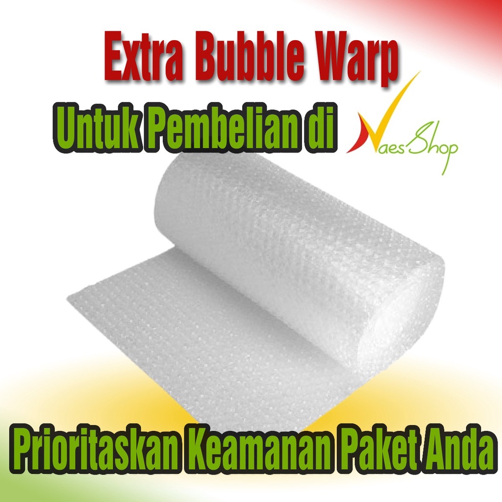 

NAESSHOP Extra Bubble Warp untuk Pengiriman