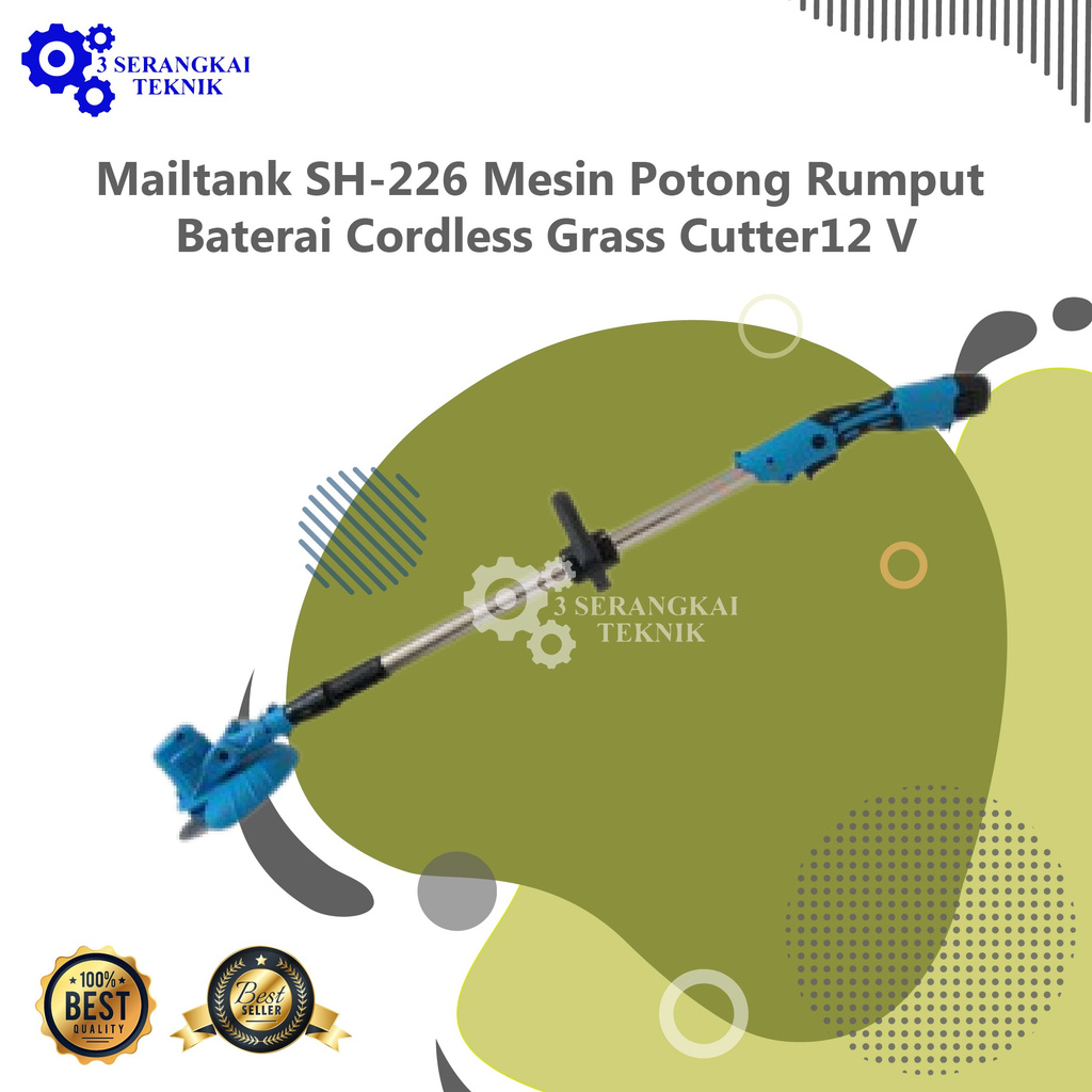 Mailtank SH-226 Mesin Potong Rumput Baterai Cordless Grass Cutter12 V