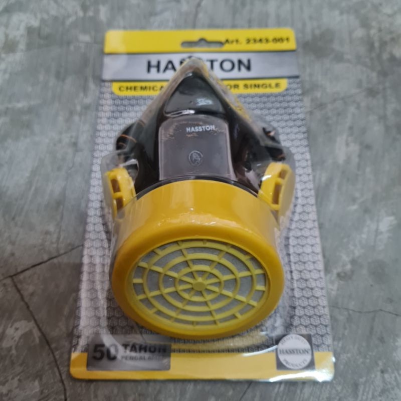 MASKER CHEMICAL RESPIRATOR SINGLE SATU HASSTON PROHEX / MASKER TUKANG