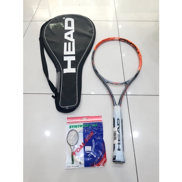 Raket Tenis / Tenis Head Radical PWR(Paket Komplit Siap Pakai)