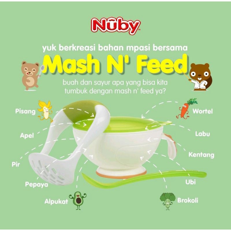 Nuby Garden fresh Mars and Feed