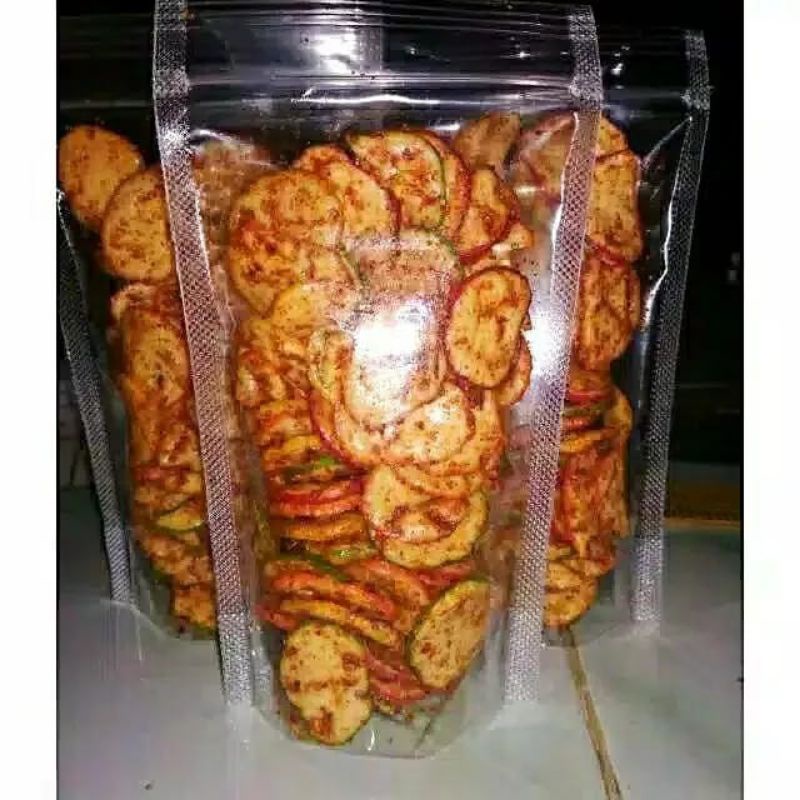 

Keripik Seblak garing bantet basreng keripik kaca makaroni Gulali baby crab