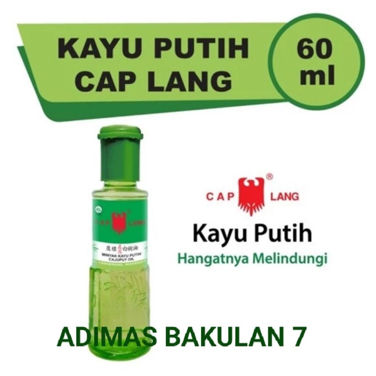 MINYAK KAYU PUTIH CAP LANG 60 ML (PROMO)
