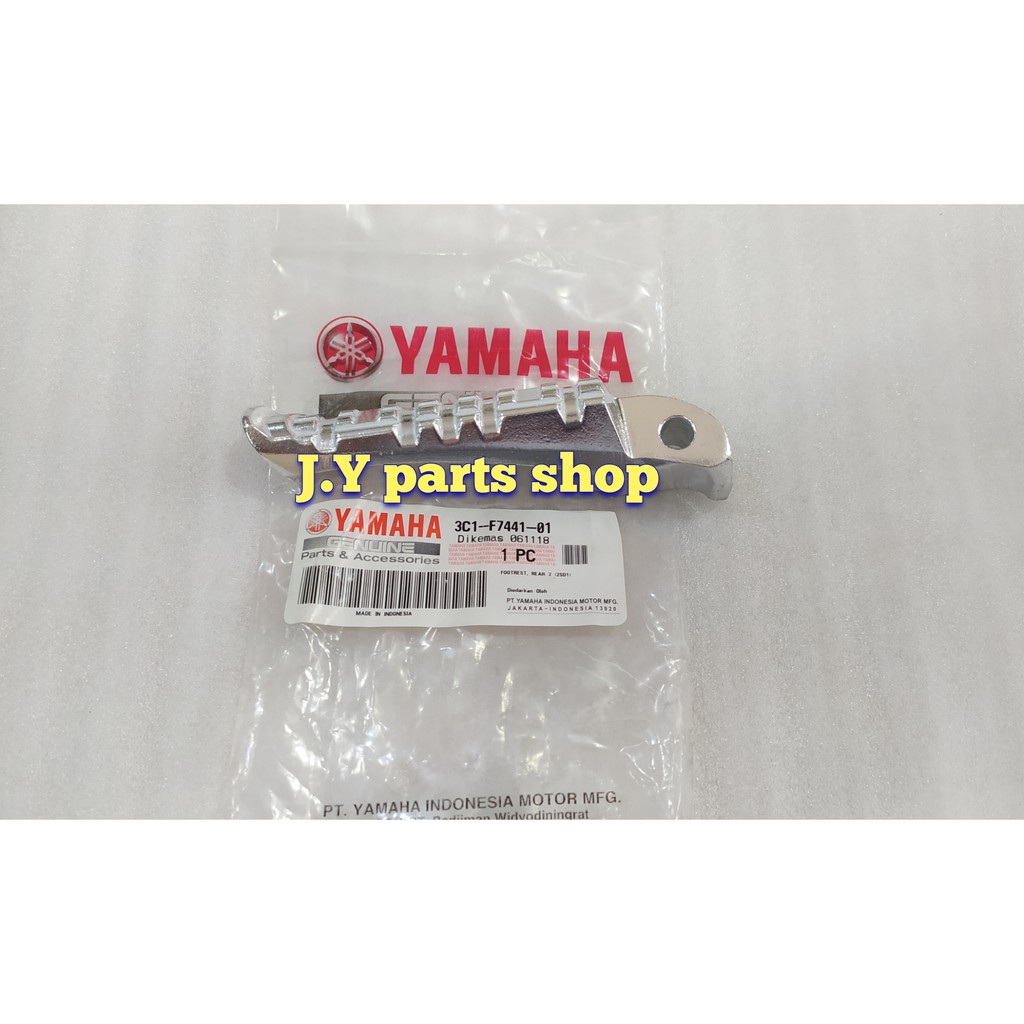 BESI FOOTSTEP FOOT STEP INJEKAN KAKI BELAKANG KANAN VIXION LAMA NEW NVL NVA MX KING - VIXION R 155 ORIGINAL YGP 3C1-F7441-01