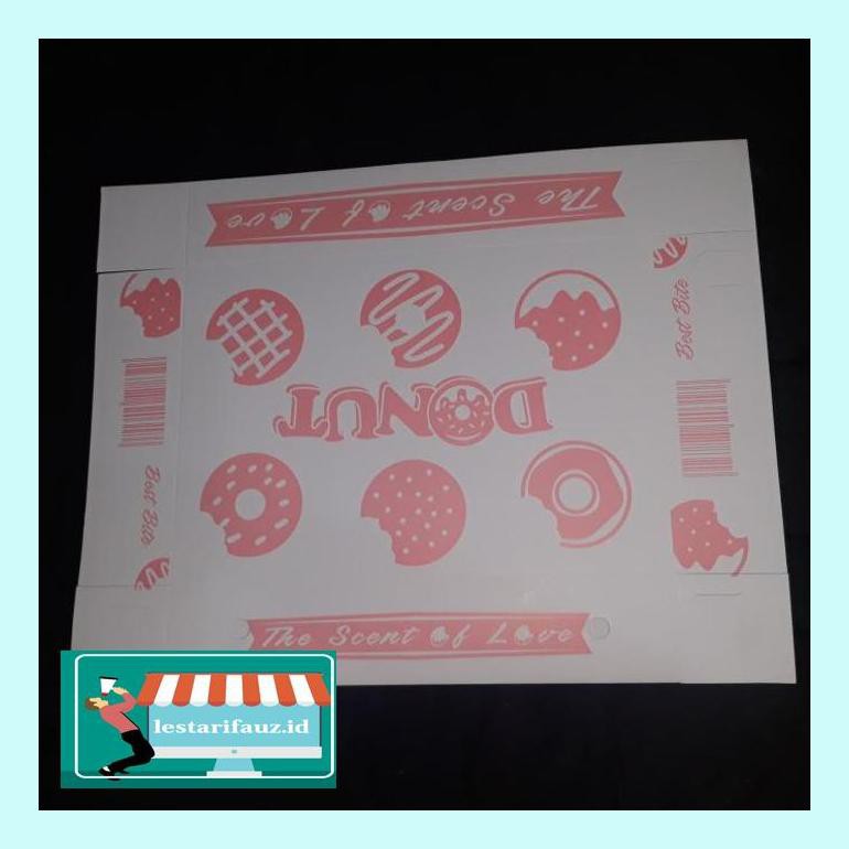 

S504Arleu Box Donat / Dus Donat / Kotak Donat Isi 6 Pcs Ju4Leuu