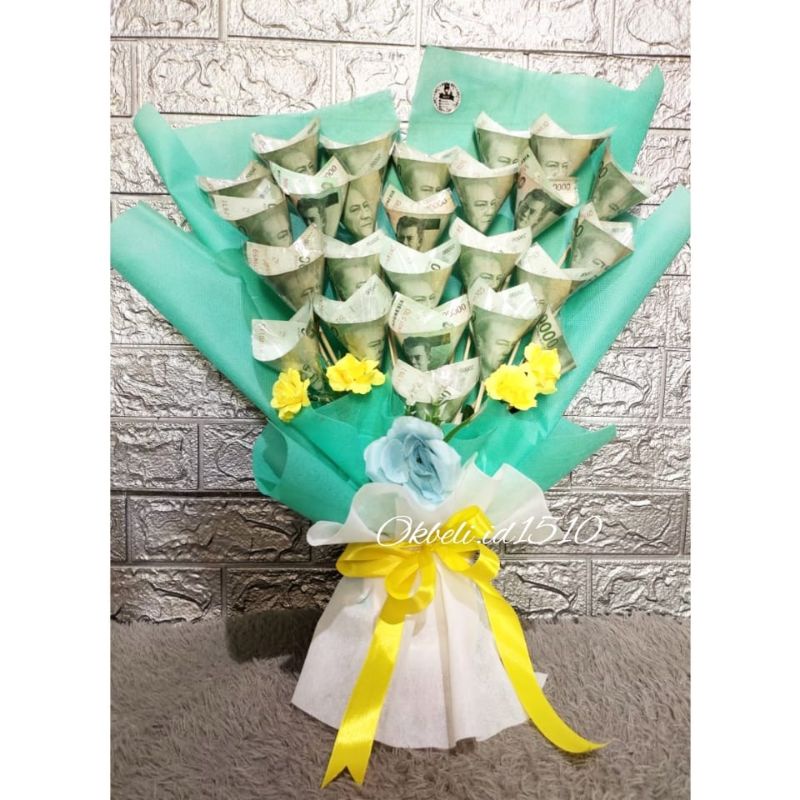 

bucket uang /buket uang 20.000an 25 lembar