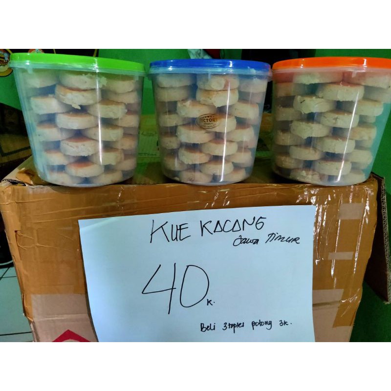 

KUE KACANG KHAS JATIM READY DI BIMA MURAH