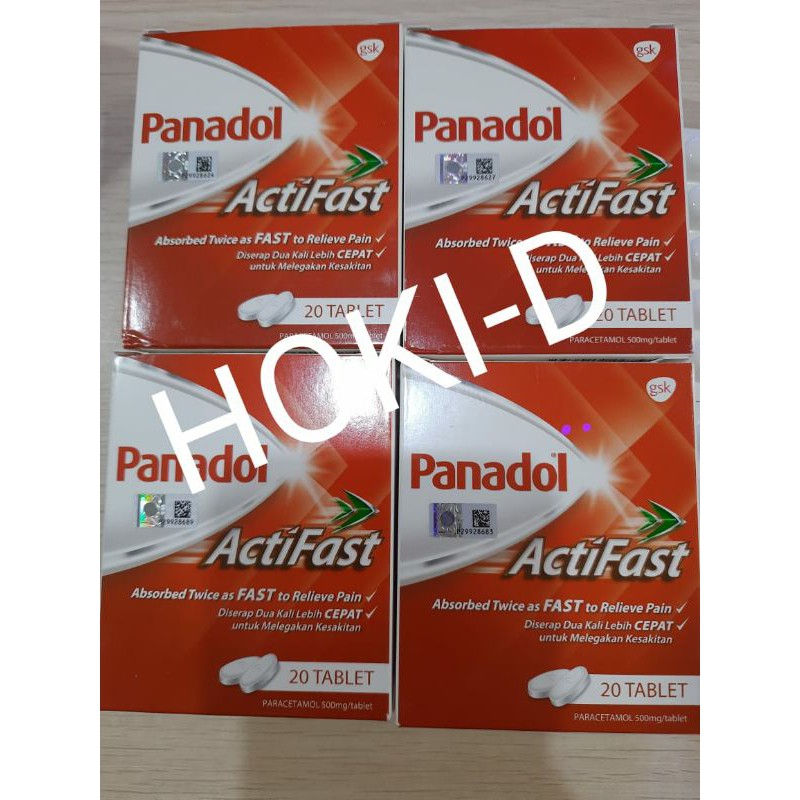 Panadol malaysia /panadol activast isi 20 /panadol ready stok