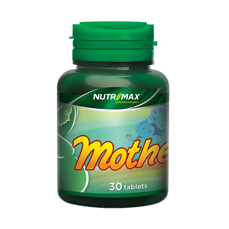 NUTRIMAX MOTHERS TAB@30
 Vitamin Nutrisi Gizi Alami Untuk Buat Kesehatan Ibu Hamil Kehamilan Bumil A