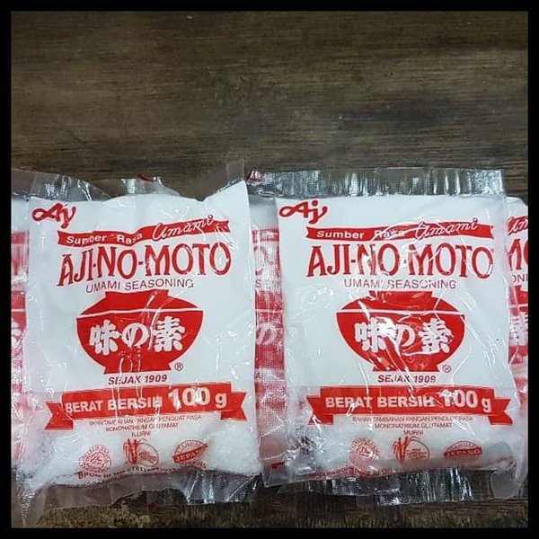 

AJINOMOTO 100GR/MICIN PENYEDAP RASA 100GR