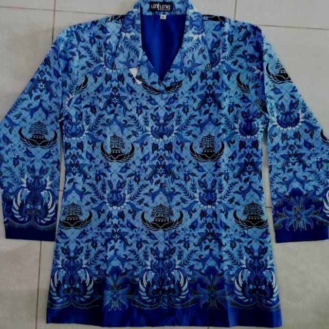 seragam batik korpri wanita lapis furing / batik korpri