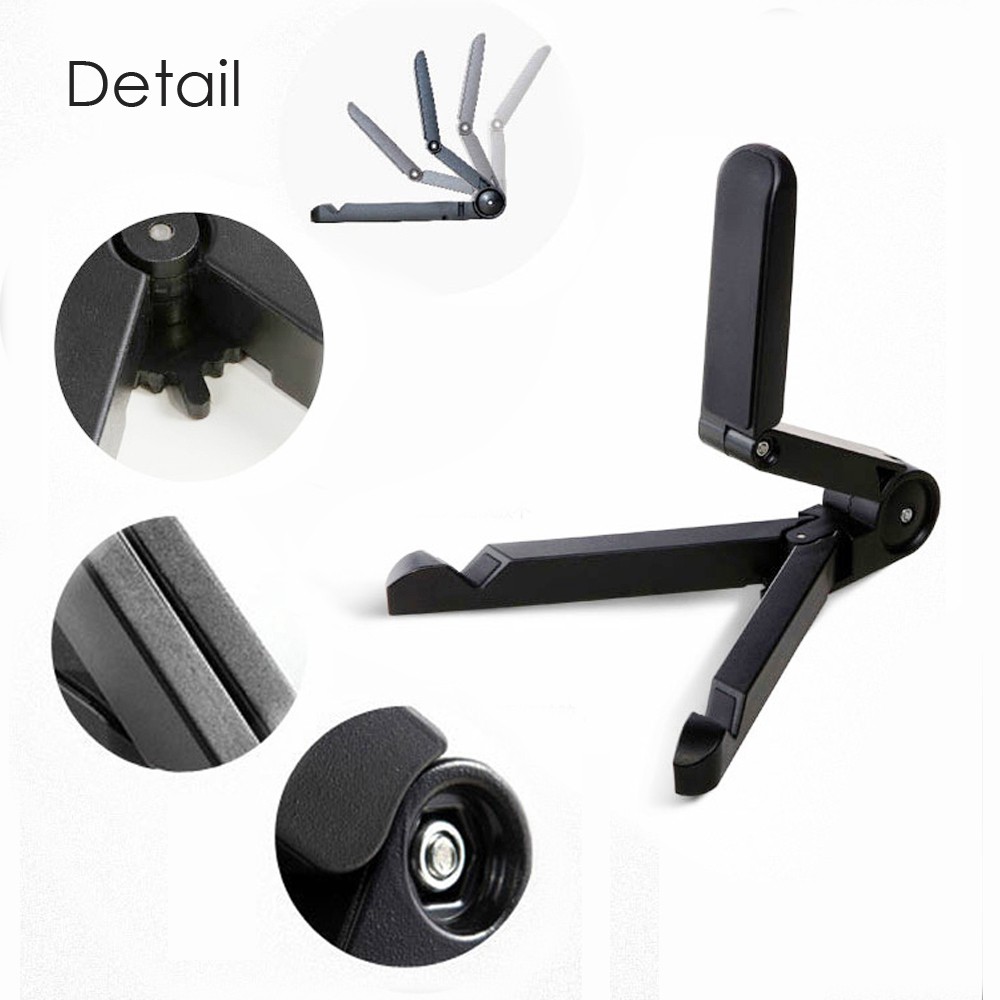 Dudukan HP Foldable Tablet Holder Desktop Big Phone tablet Holder Stand Bracket Mount Adjust jnp