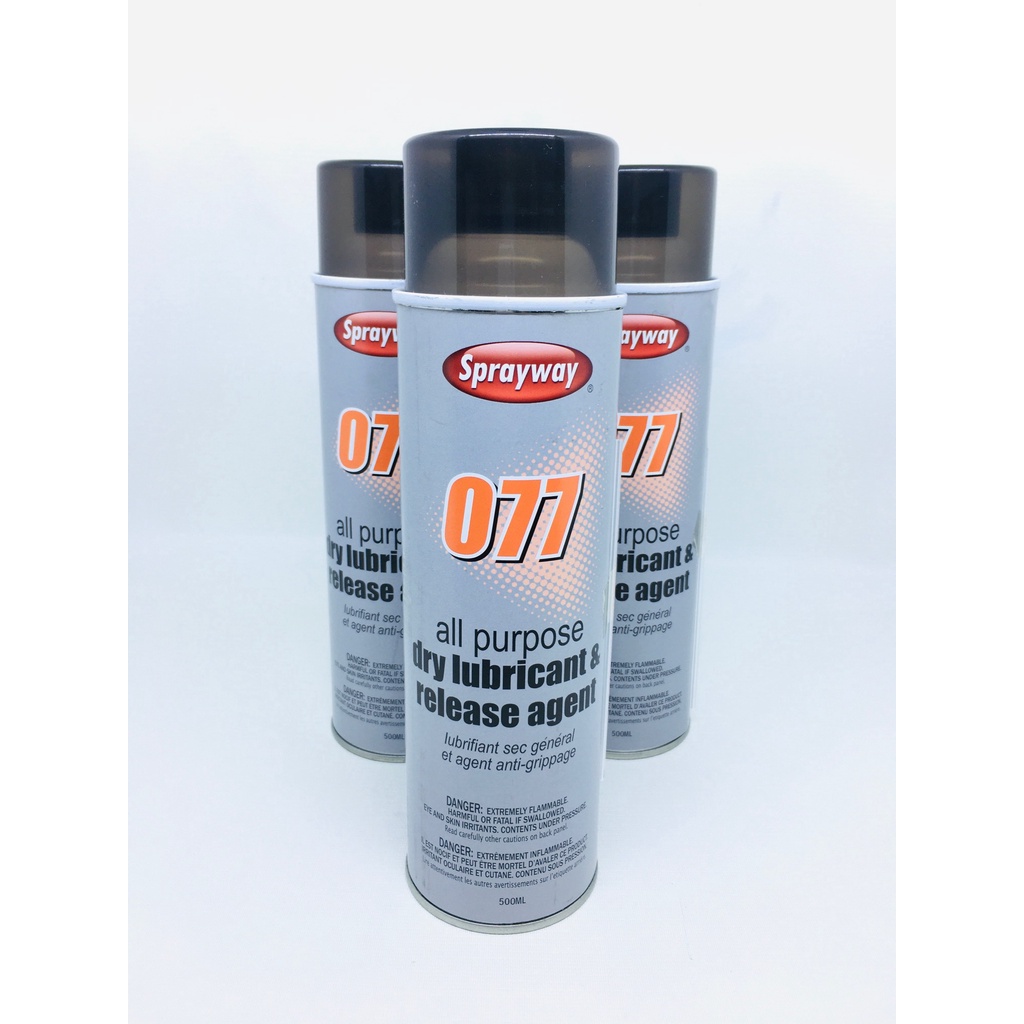 Sprayway 830 / 833 Spot Lifter / C-60 Solvent De-Greaser / No Fray Spray / No. 823 Fusing Machine Cleaner / 077 All Purpose Dry Lubricant &amp; Release Agent / No. 31 Crazy Clean / N0. 945 Silicone Spray