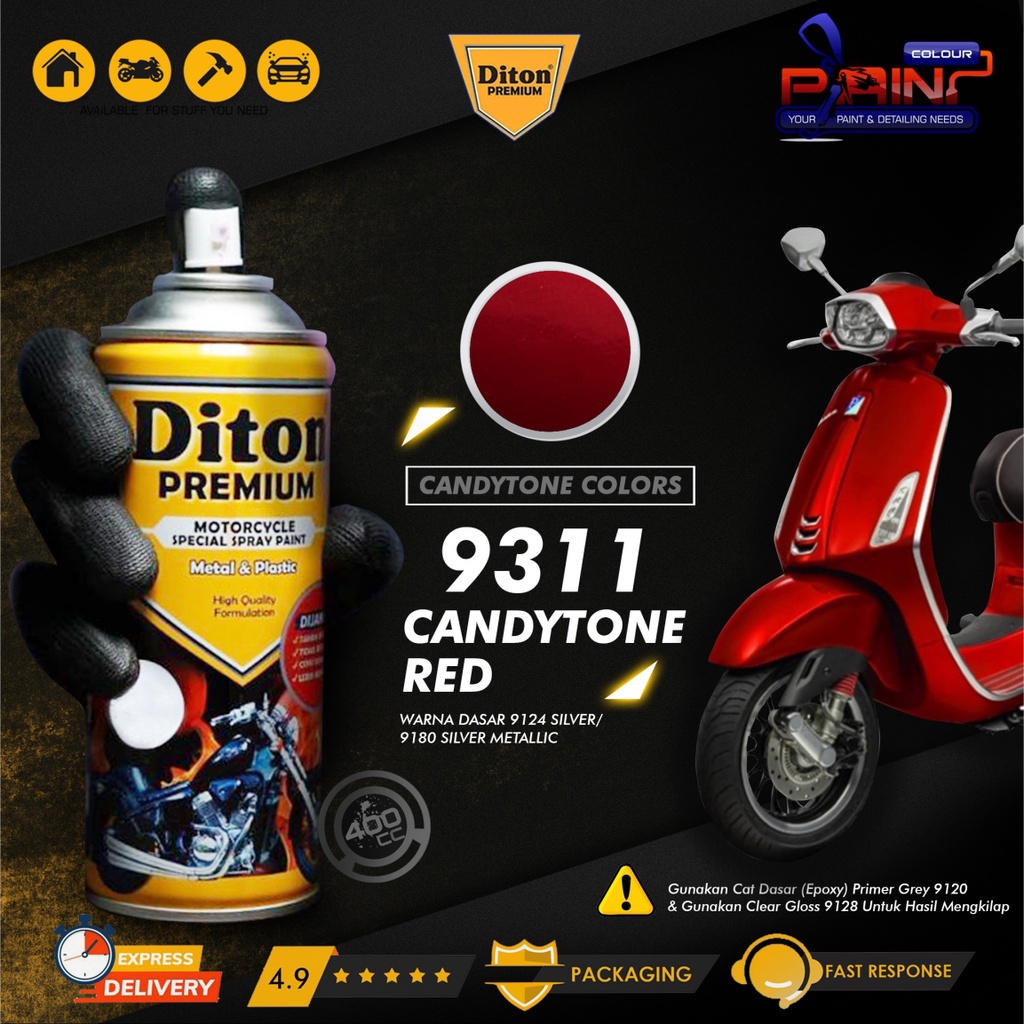 Diton PREMIUM 9311 Candytone Red Cat Semprot