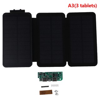 AGAMEN Portable Foldable Solar Panel Charger USB Dual Port