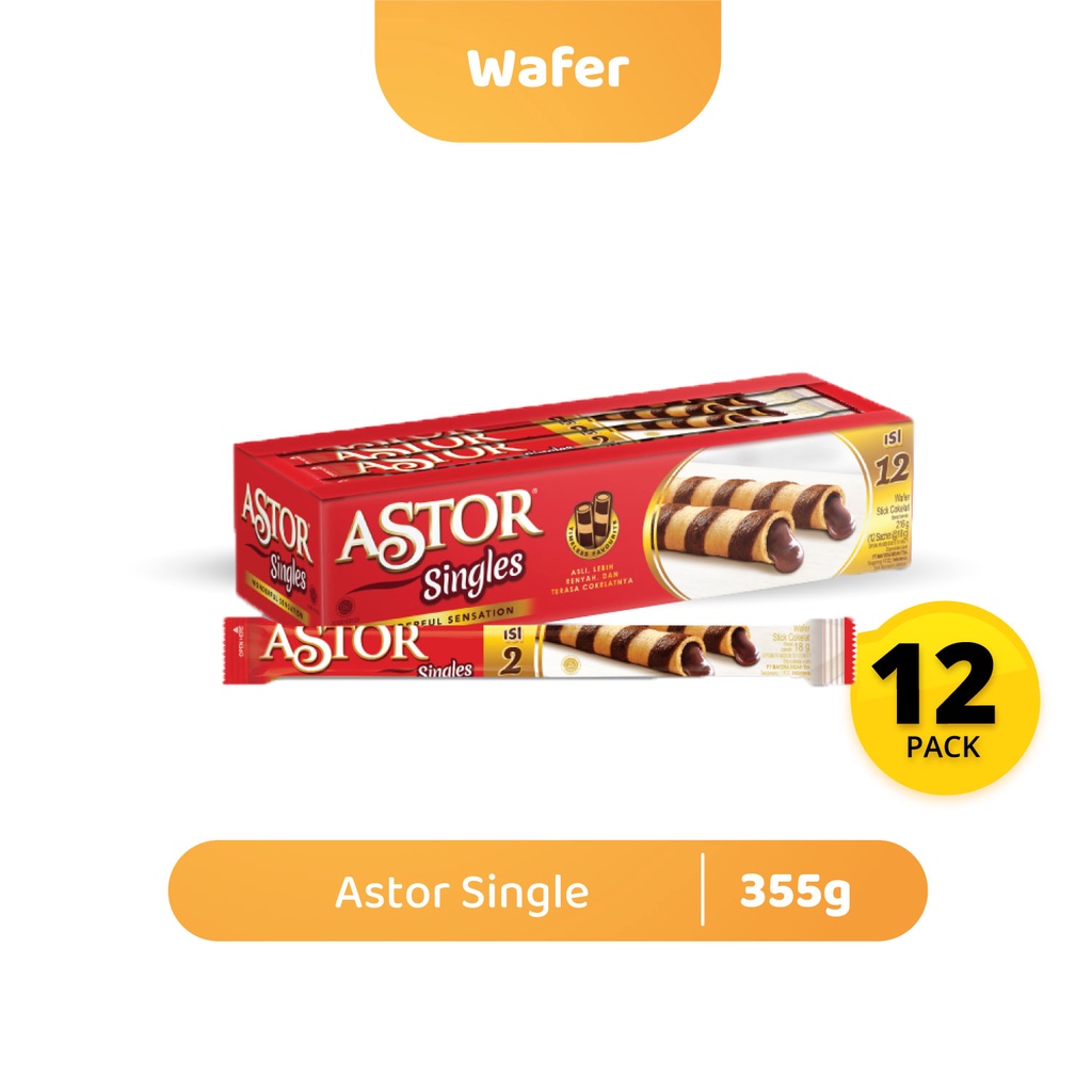 

Astor Singles Box 20 Pcs @18gr