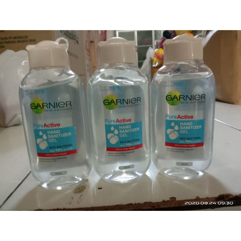 Garnier hand sani   tizer gel 125 ml | Shopee Indonesia