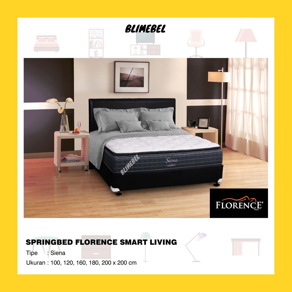 [FREE ONGKIR JAWA-BALI*] BLIMEBEL Florence Spring Bed Siena / Matrass Tempat Tidur