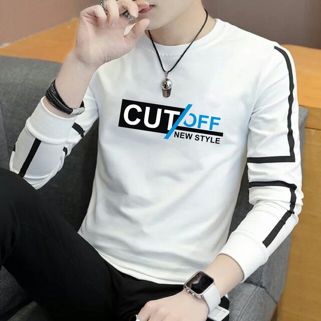 BS//COD//BAJU DISTRO KAOS PRIA ATASAN PRIA LENGAN PANJANG//FAUZI REALPICT GQ