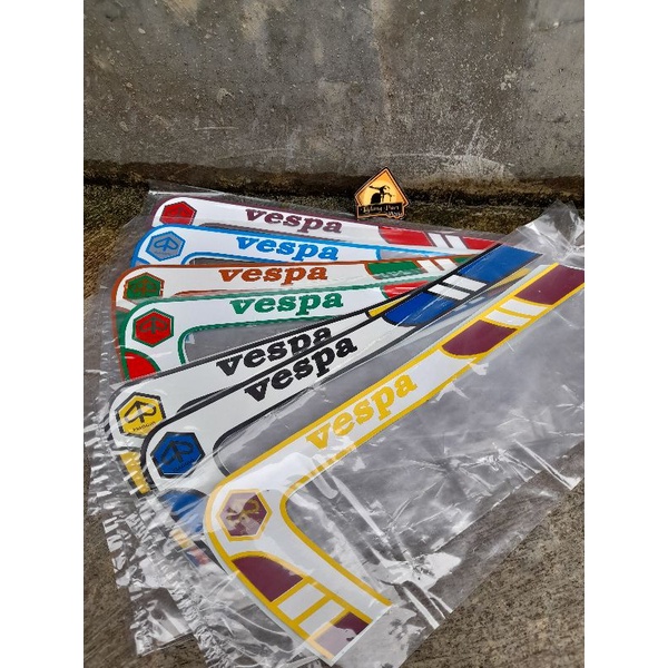 stiker tepong vespa super sprint