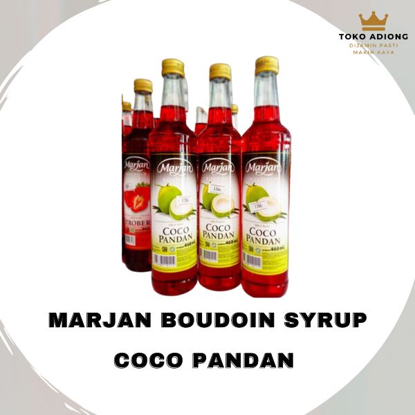 

MARJAN BOUDOIN SYRUP COCO PANDAN - UKURAN 460ML