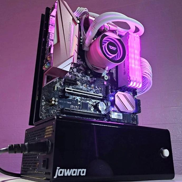Ready...Ready...Ready...] Paket Open Case Casing Akrilik micro ATX full set - PO