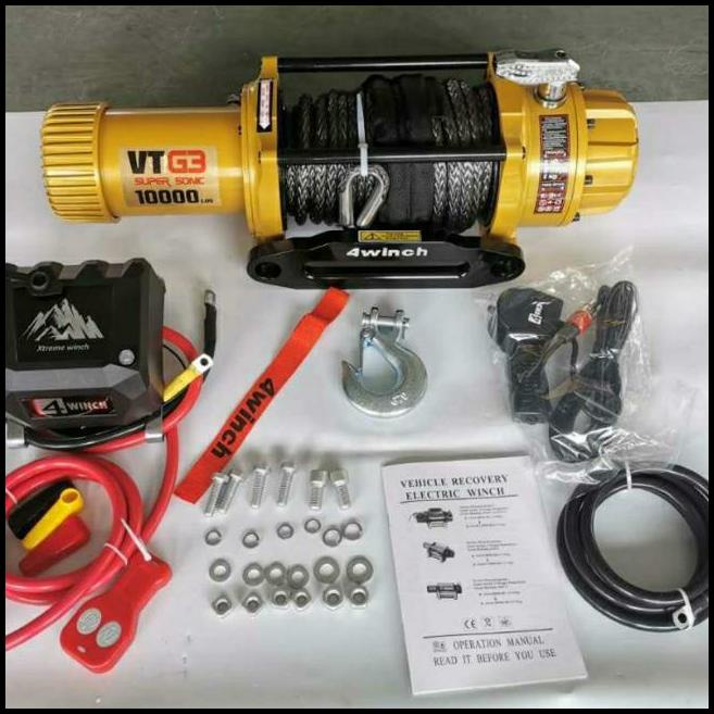 Winch 4Winch 10000Lbs 4Winch Supersonic 4Winch Super Sonic Plasma