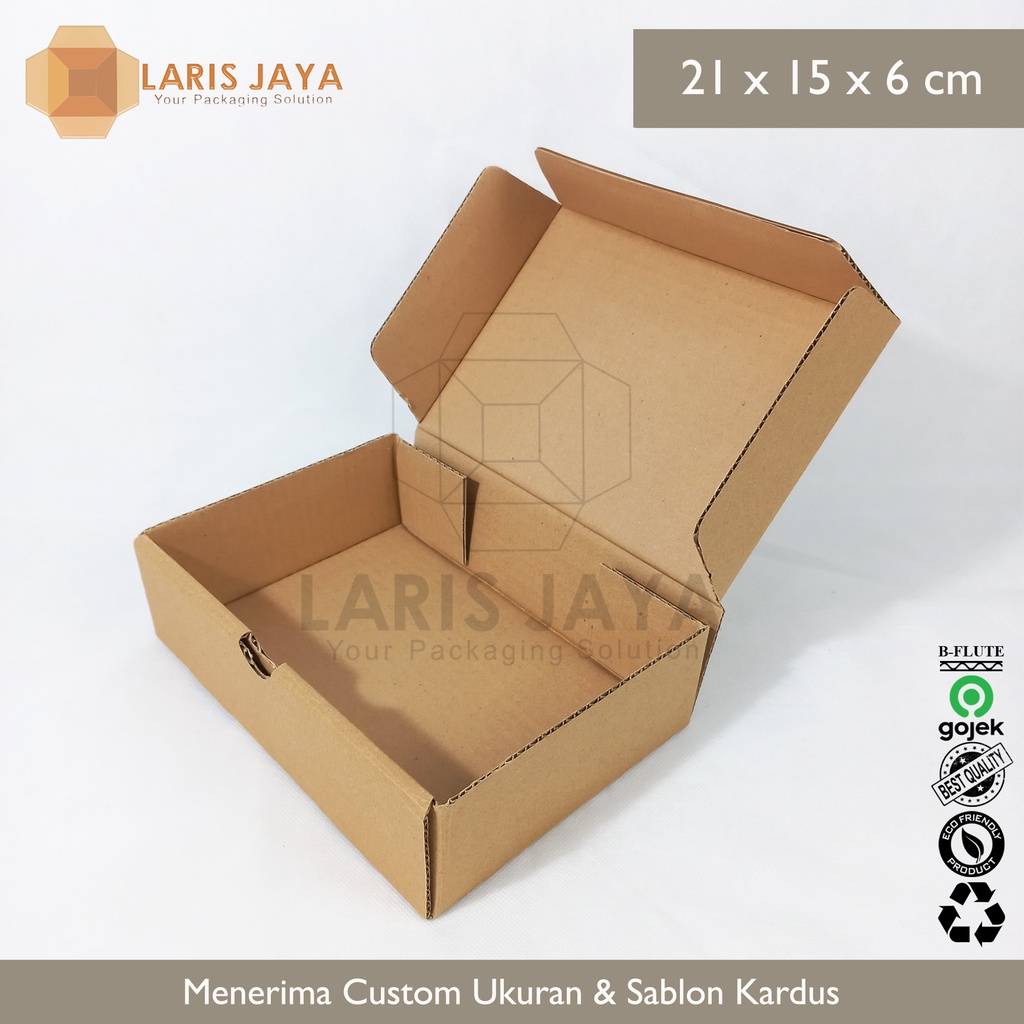 

Kardus Die Cut / Box Pizza Diecut / Brownis / Hampers / Gift / Aksesoris / Kaos / Dus Packing 21 x 15 x 6 cm ( Kardus Pizza 21 x 15 x 6 cm )