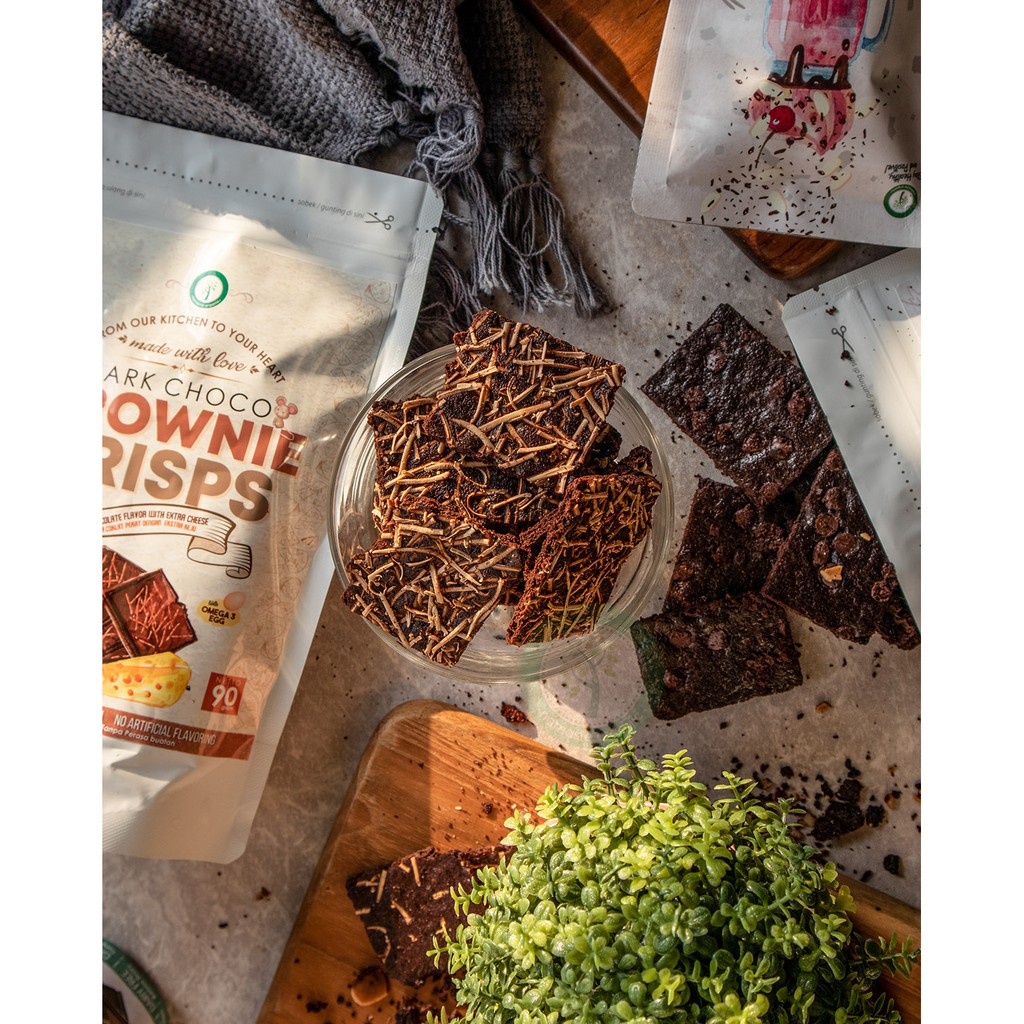 

RK60 DARK CHOCO BROWNIE CRISPS - WITH EXTRA CHEESE 90GR