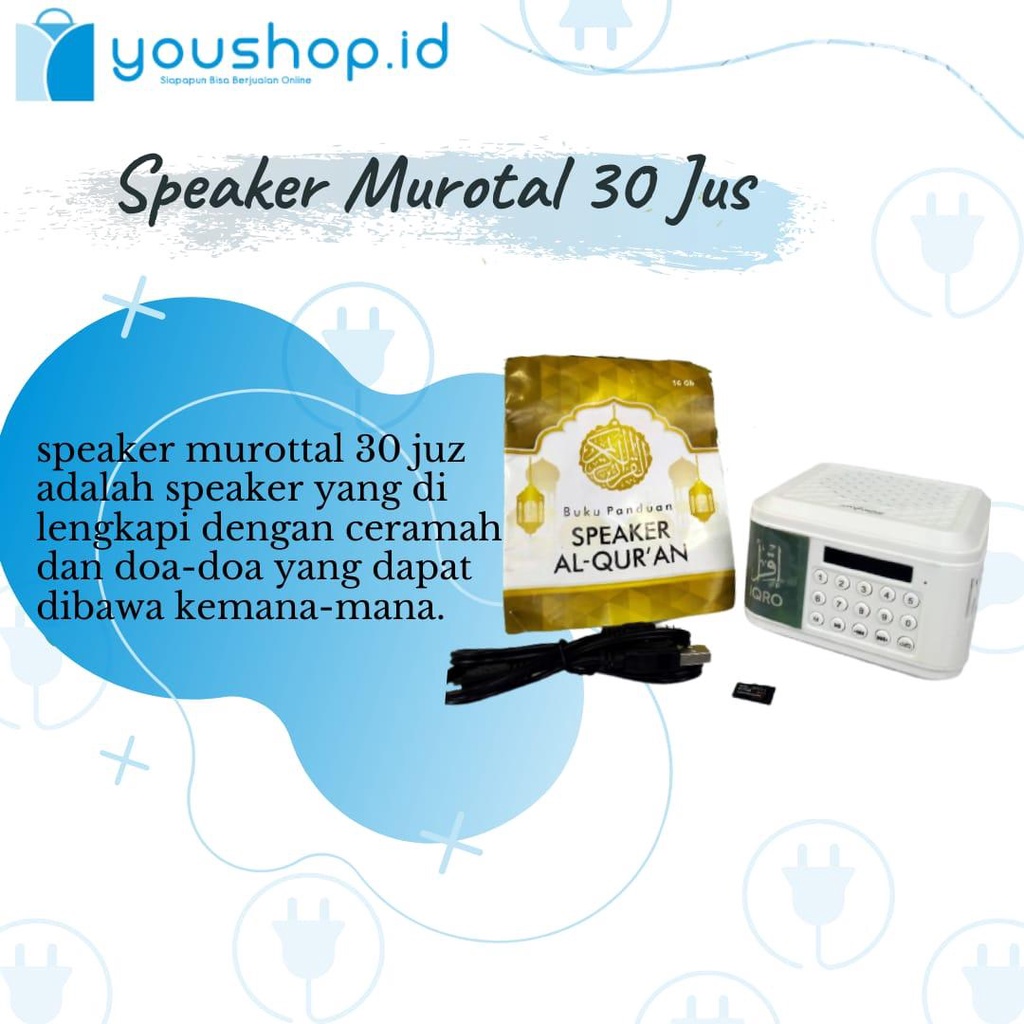 PROMO - Speaker Murottal 30 Juz plus ceramah dan doa doa - speaker murottal 30 juz