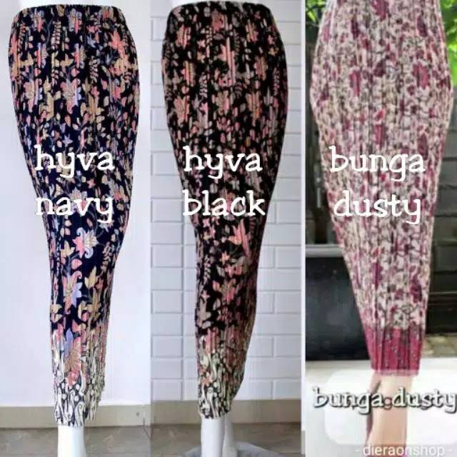 Rok plisket panjang / rok batik / rok plisket murah / rok batik murah