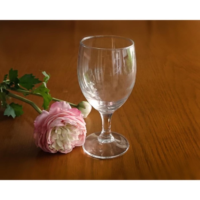 

Baru Gelas Goblet 250 ML Gelas Wine Gelas Beling Kaca Gelas Kaki Sirup Limited