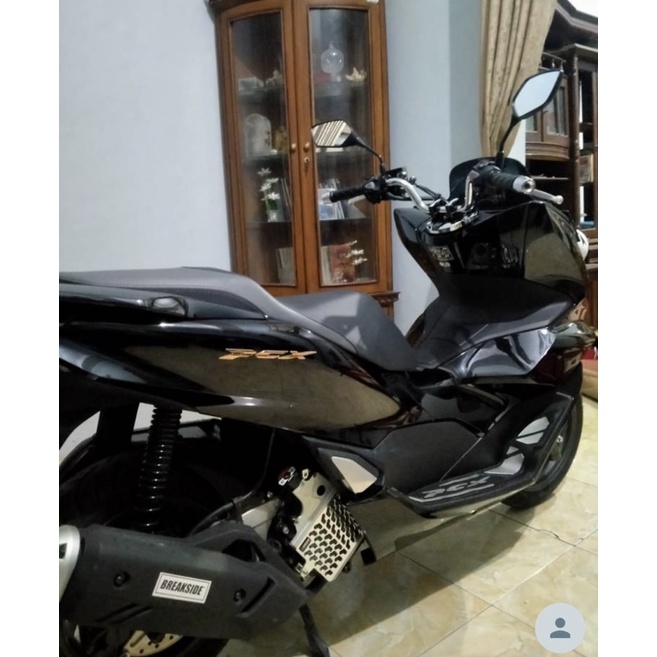 Cover tutup radiator cnc bsm racing pcx160 vario160 COVER RADIATOR BSM RACING VARIO160 PCX160