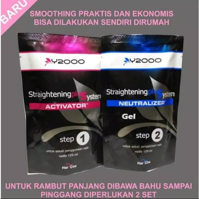 Y2000 pelurus rambut